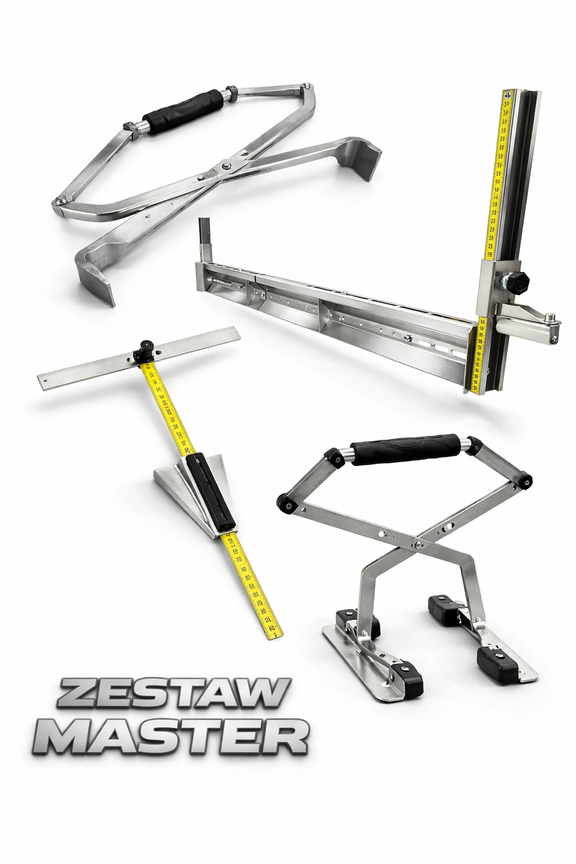 MASTER Set – Komplexe Pflasterarbeiten 4 Werkzeuge. Volle Arbeitskontrolle.
